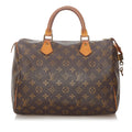 Louis Vuitton Monogram Speedy 30 (SHG-27244)