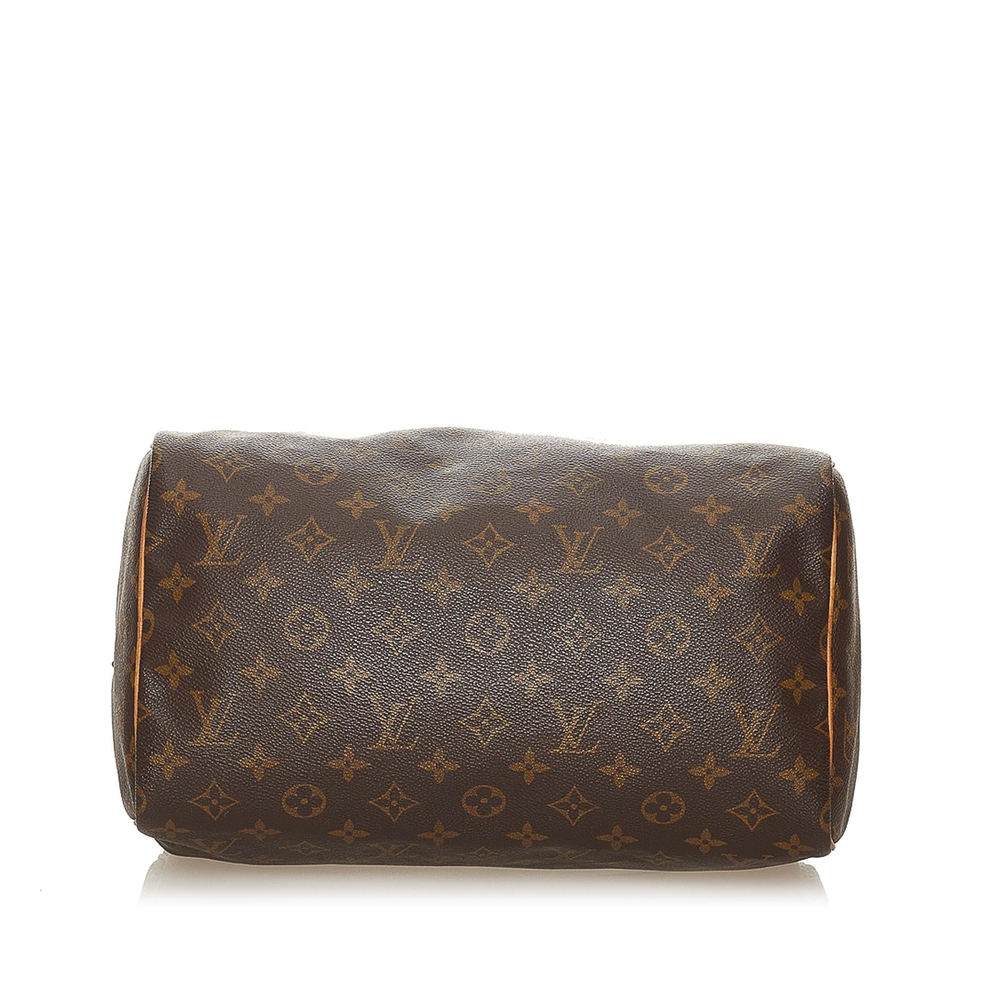 Louis Vuitton Monogram Speedy 30 (SHG-27589)
