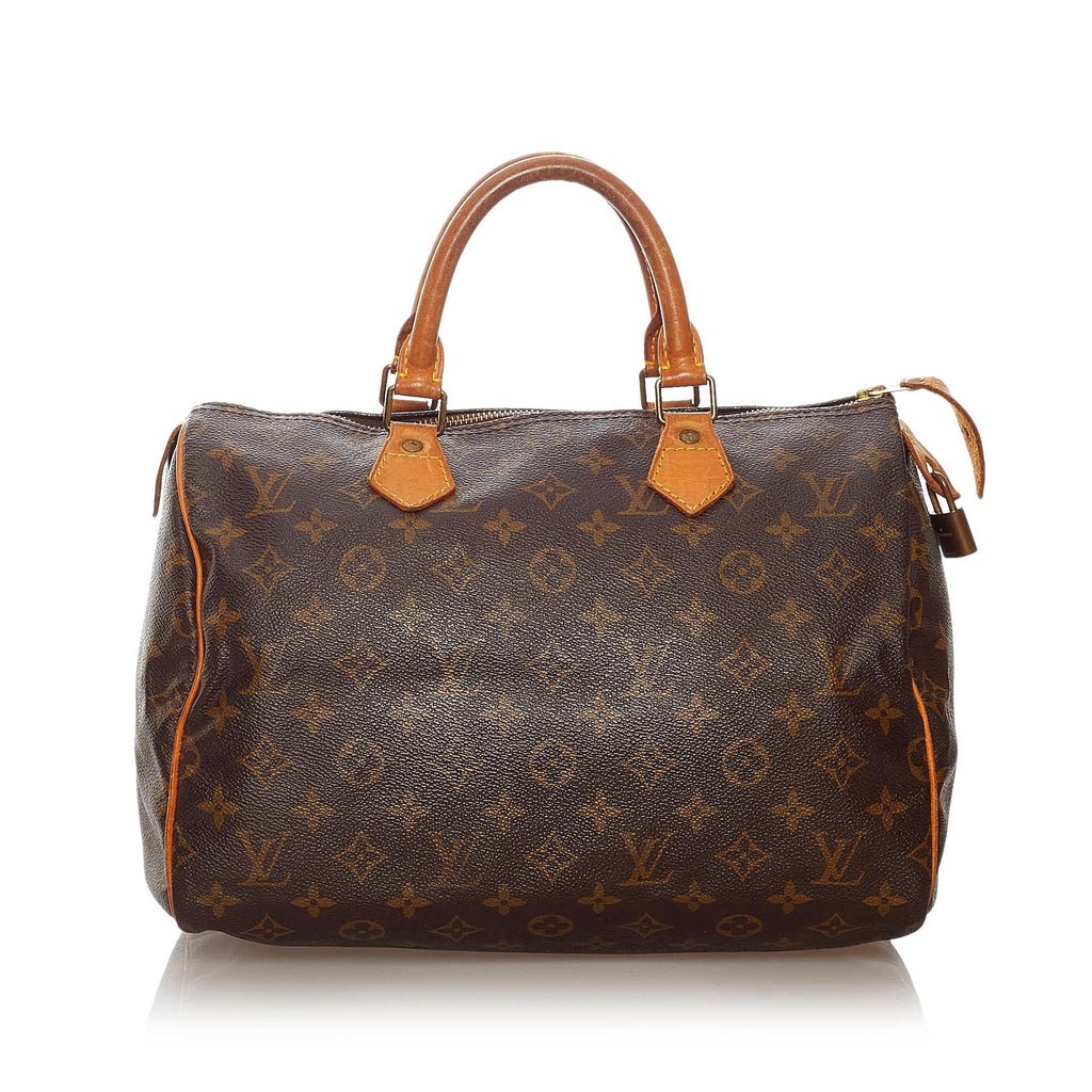 Louis Vuitton Monogram Speedy 30 (SHG-27738)