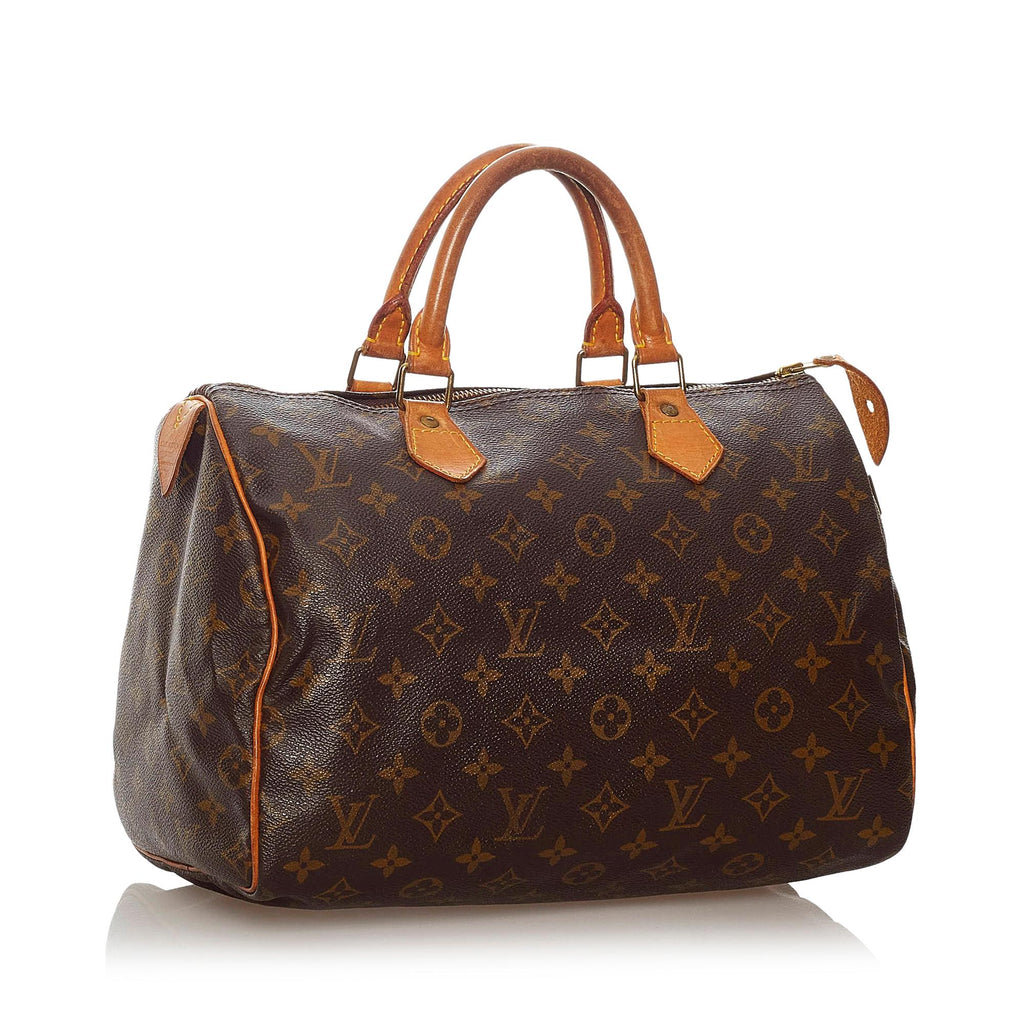 Louis Vuitton Monogram Speedy 30 (SHG-27738)