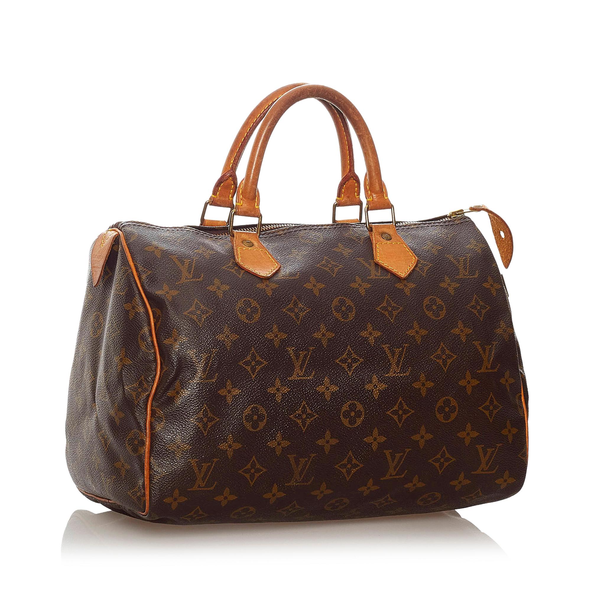 Louis Vuitton Monogram Speedy 30 (SHG-27738)