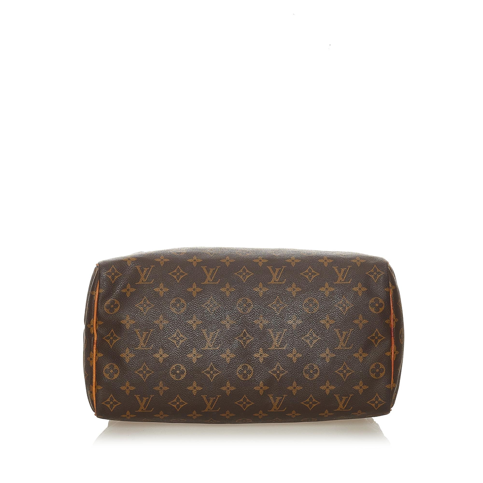 Louis Vuitton Monogram Speedy 35 (SHG-27950)