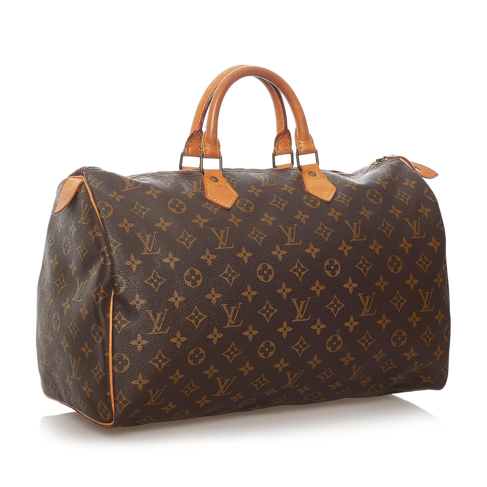 Louis Vuitton Monogram Speedy 40 (SHG-27243)
