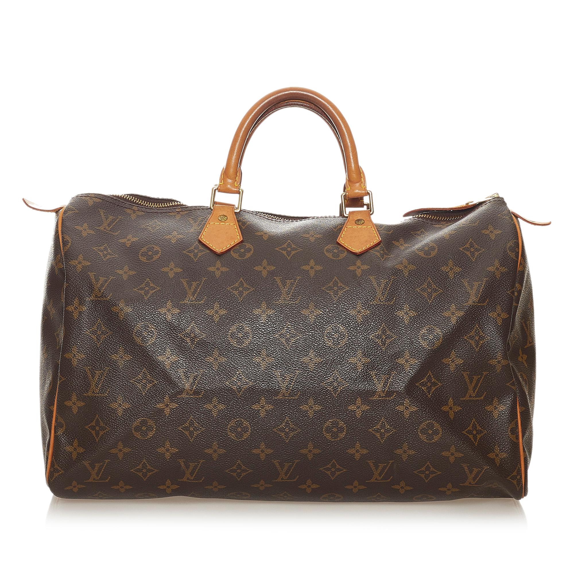 Louis Vuitton Monogram Speedy 40 (SHG-27493)