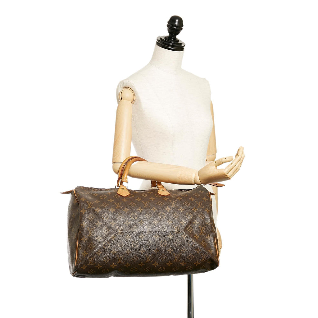Louis Vuitton Monogram Speedy 40 (SHG-27493)