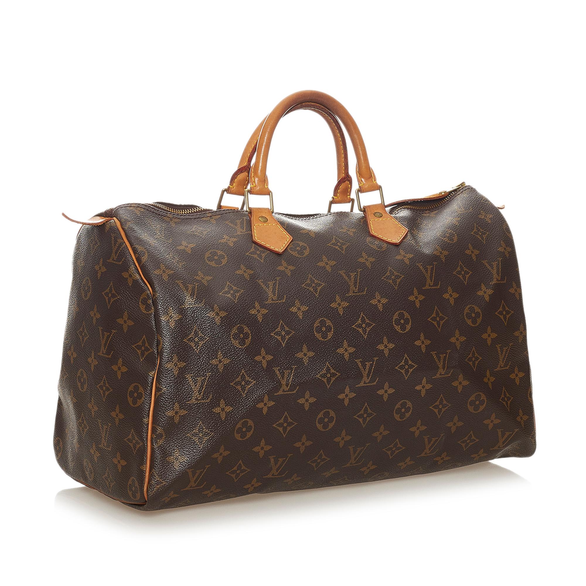 Louis Vuitton Monogram Speedy 40 (SHG-27493)