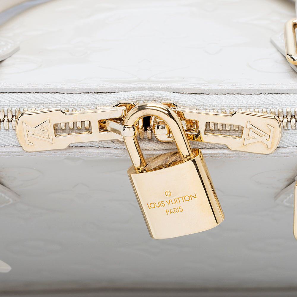 Louis Vuitton Monogram Vernis Alma PM Satchel (SHF-16773)
