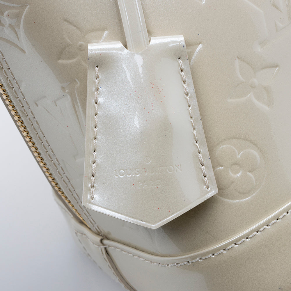 Louis Vuitton Monogram Vernis Alma PM Satchel (SHF-16773)