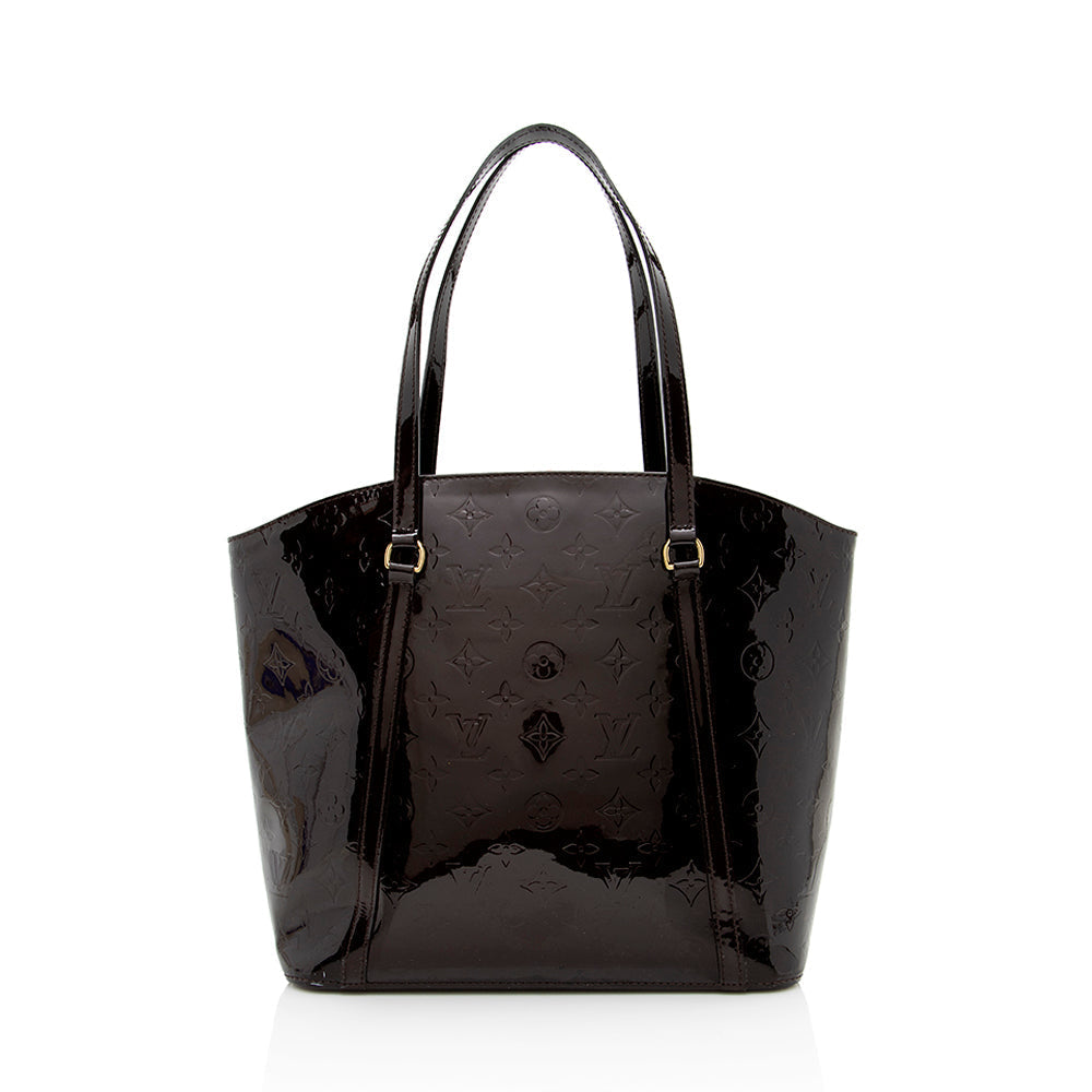 Louis Vuitton Monogram Vernis Avalon MM Tote (SHF-15492)