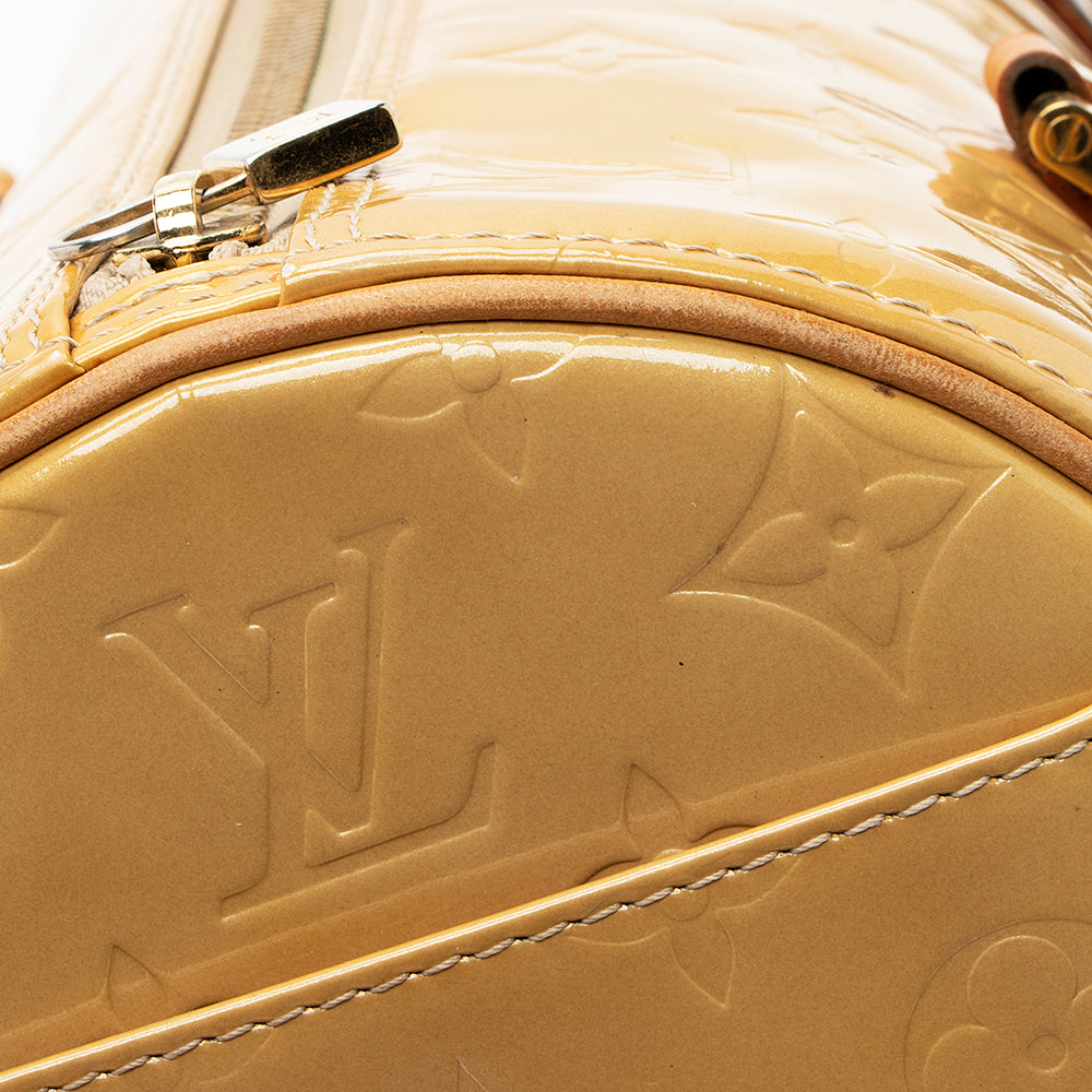 Louis Vuitton Monogram Vernis Bedford Satchel (SHF-17578)