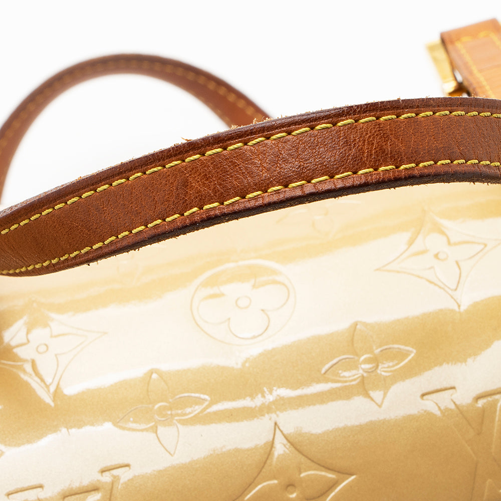 Louis Vuitton Monogram Vernis Bedford Satchel (SHF-17578)
