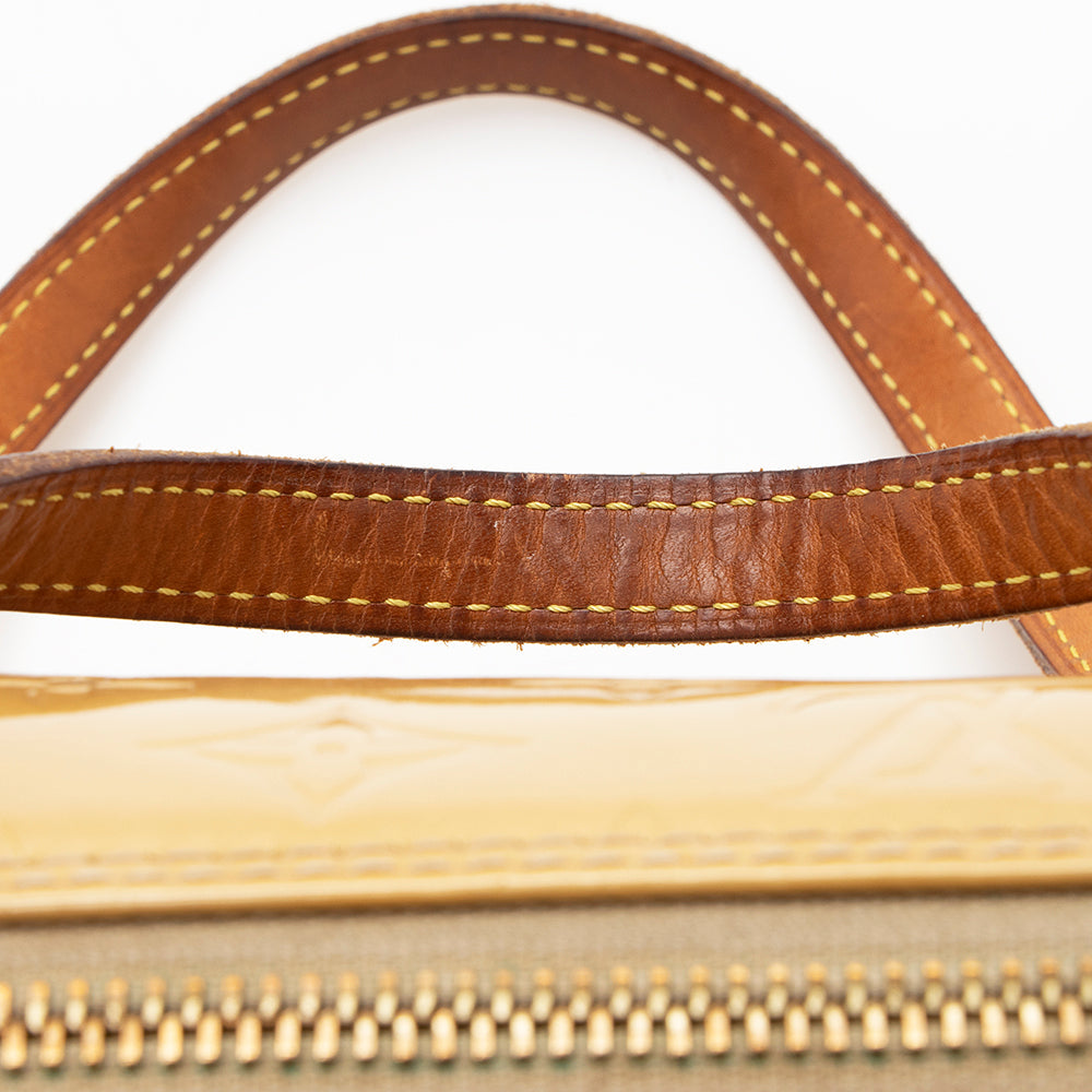 Louis Vuitton Monogram Vernis Bedford Satchel (SHF-17578)