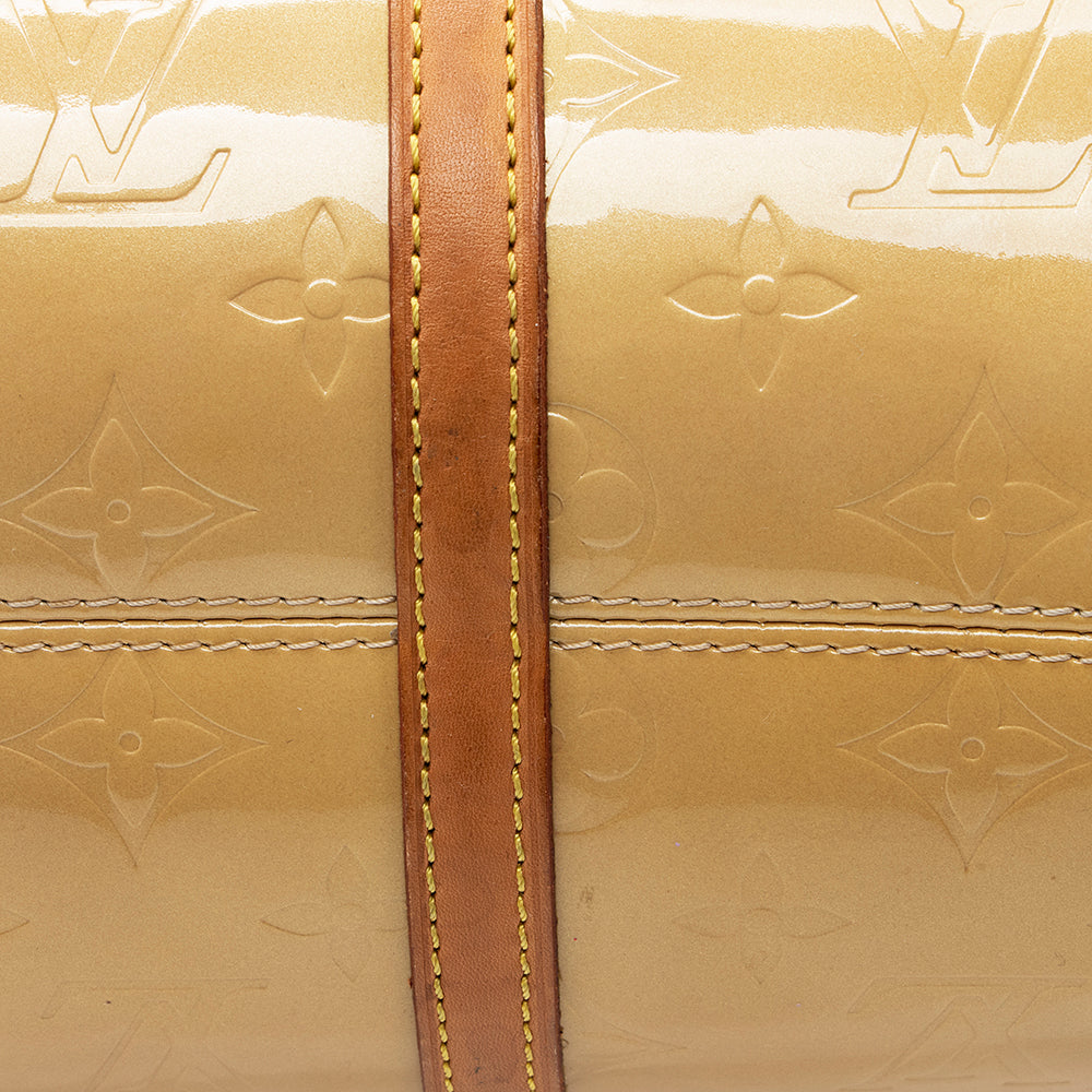 Louis Vuitton Monogram Vernis Bedford Satchel (SHF-17578)
