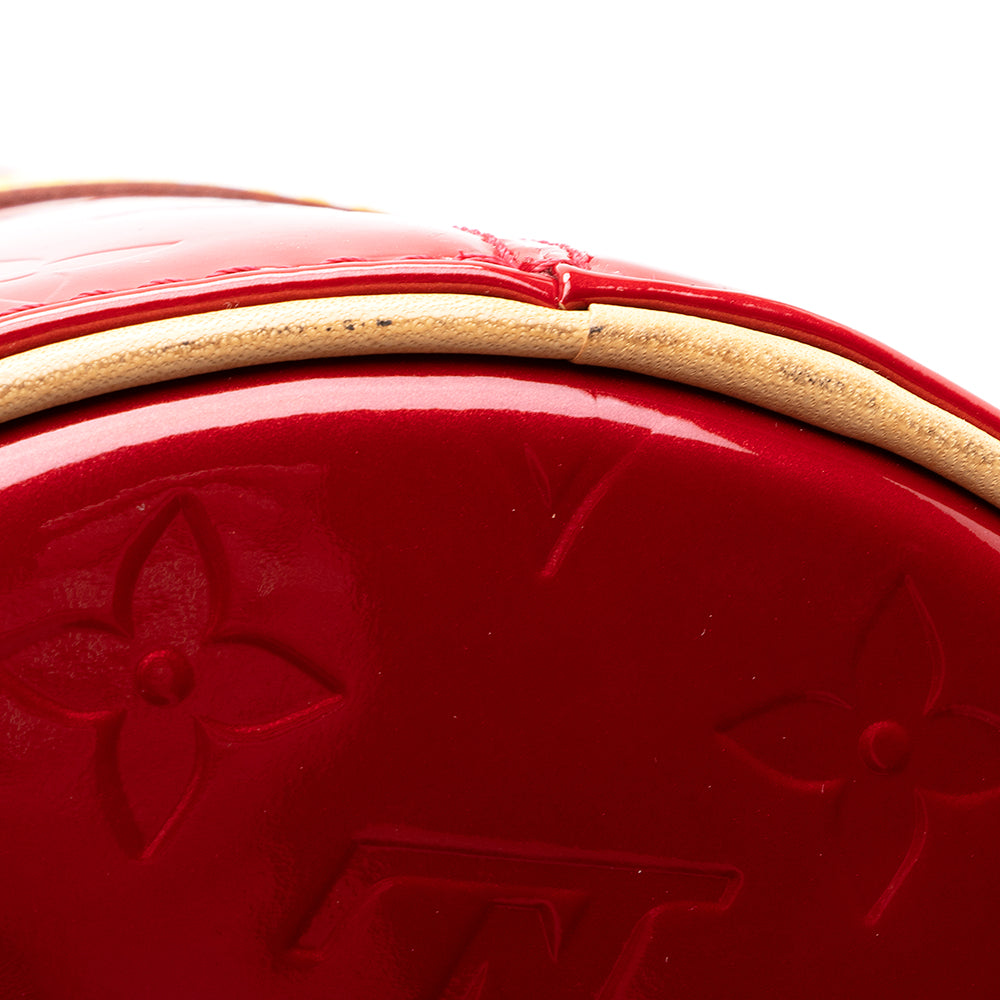 Louis Vuitton Monogram Vernis Bedford Satchel (SHF-18230)