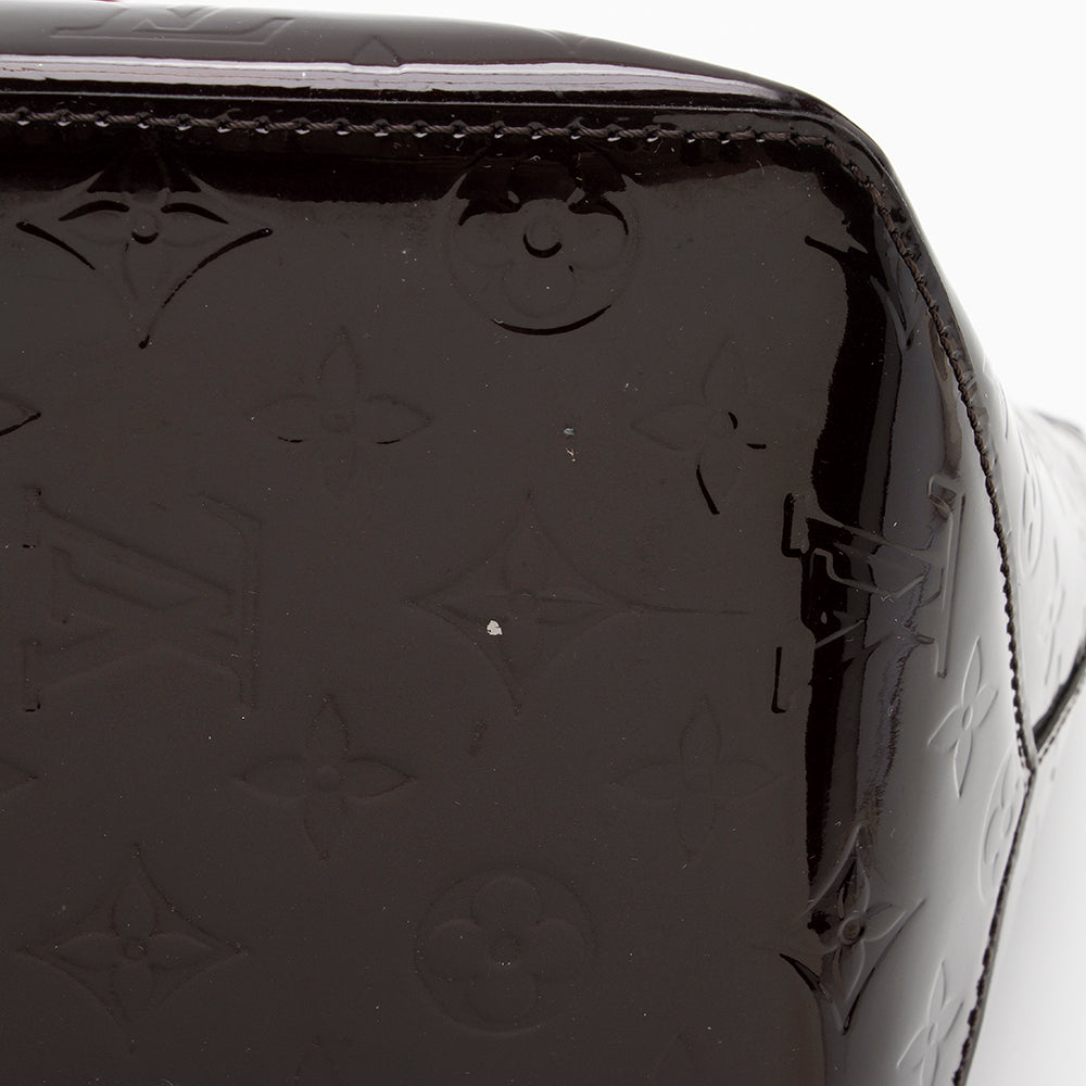 Louis Vuitton Monogram Vernis Bellevue PM Tote (SHF-15955)