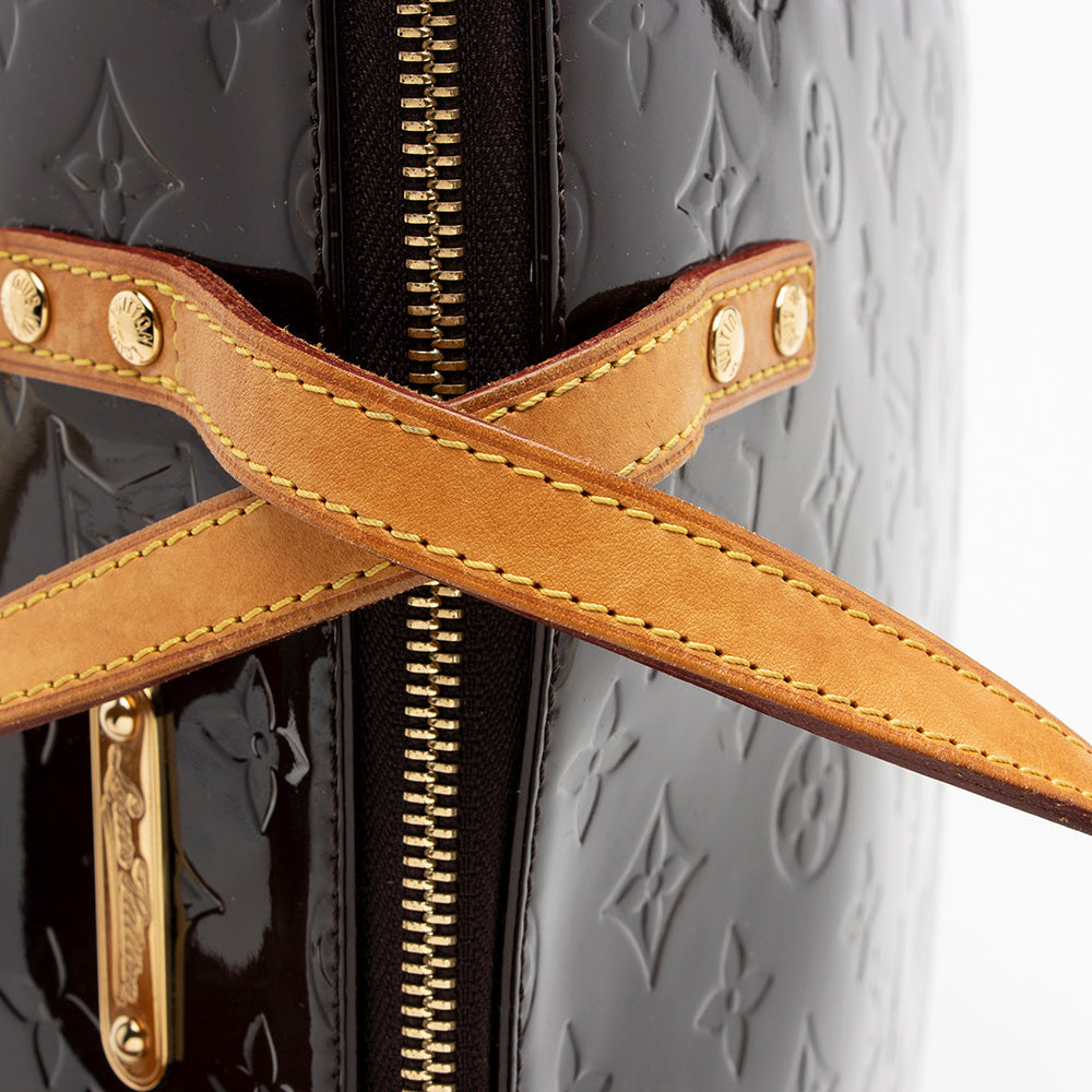 Louis Vuitton Monogram Vernis Bellevue PM Tote (SHF-15955)