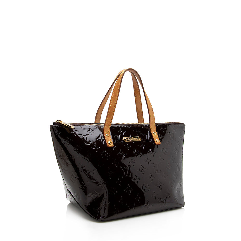 Louis Vuitton Monogram Vernis Bellevue PM Tote (SHF-15955)