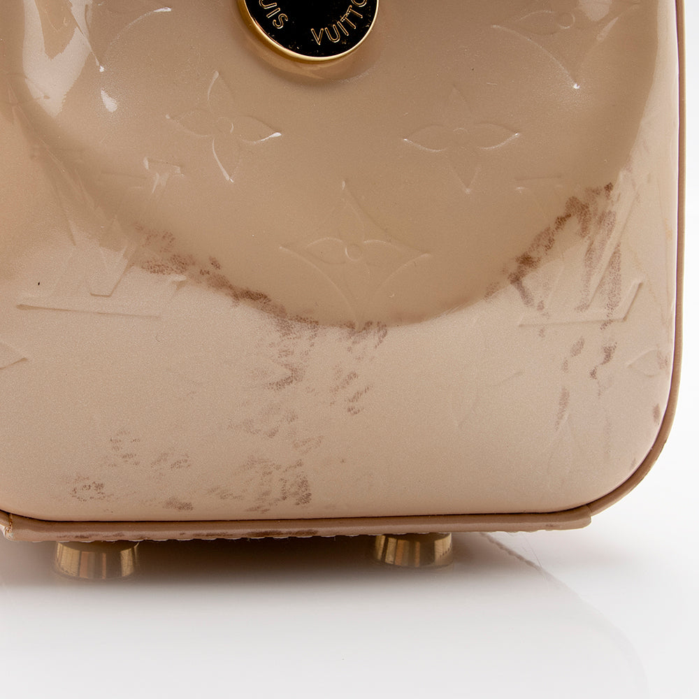 Louis Vuitton Monogram Vernis Brea MM Satchel (SHF-13951)