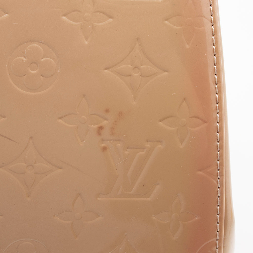 Louis Vuitton Monogram Vernis Brea MM Satchel (SHF-13951)