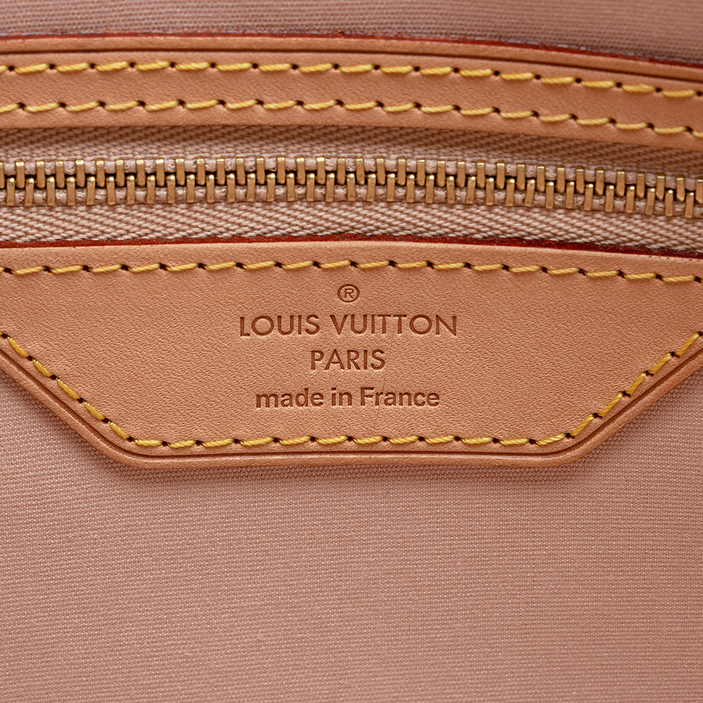 Louis Vuitton Monogram Vernis Brea MM Satchel (SHF-13951)