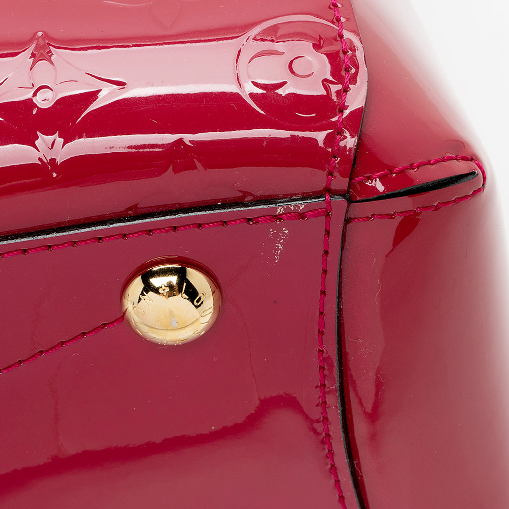 Louis Vuitton Monogram Vernis Montaigne BB Satchel (SHF-14934)