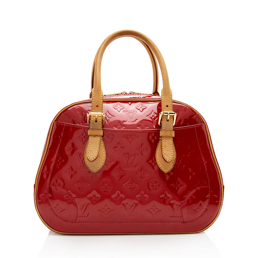 Louis Vuitton Monogram Vernis Summit Drive Satchel (SHF-18409)