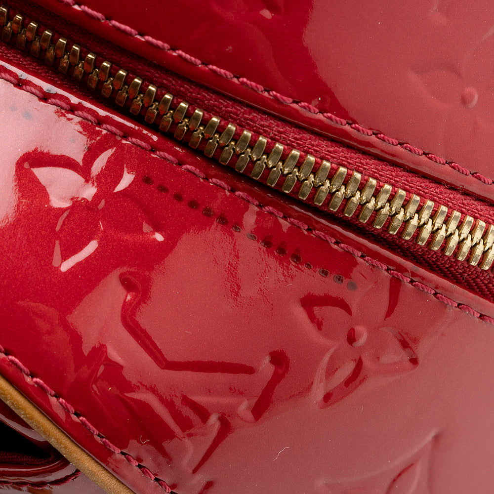 Louis Vuitton Monogram Vernis Summit Drive Satchel (SHF-18409)