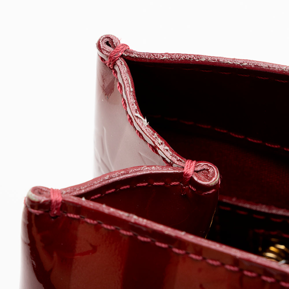Louis Vuitton Monogram Vernis Wilshire PM (SHF-18400)