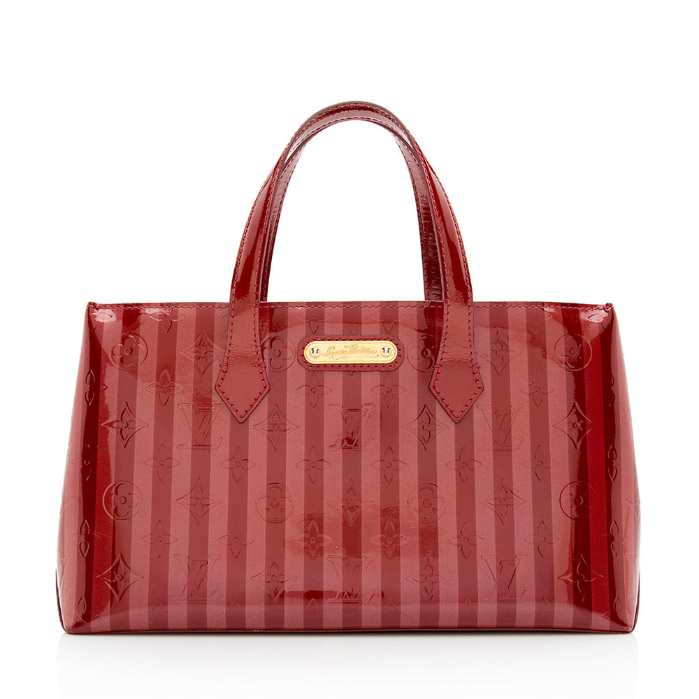 Louis Vuitton Monogram Vernis Wilshire PM (SHF-18400)