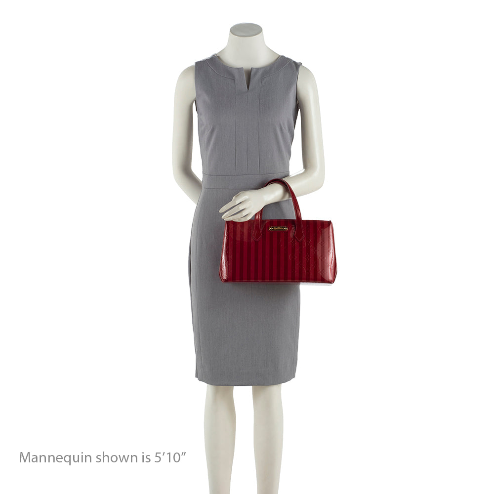 Louis Vuitton Monogram Vernis Wilshire PM (SHF-18400)