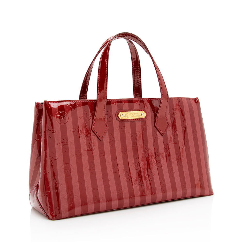 Louis Vuitton Monogram Vernis Wilshire PM (SHF-18400)