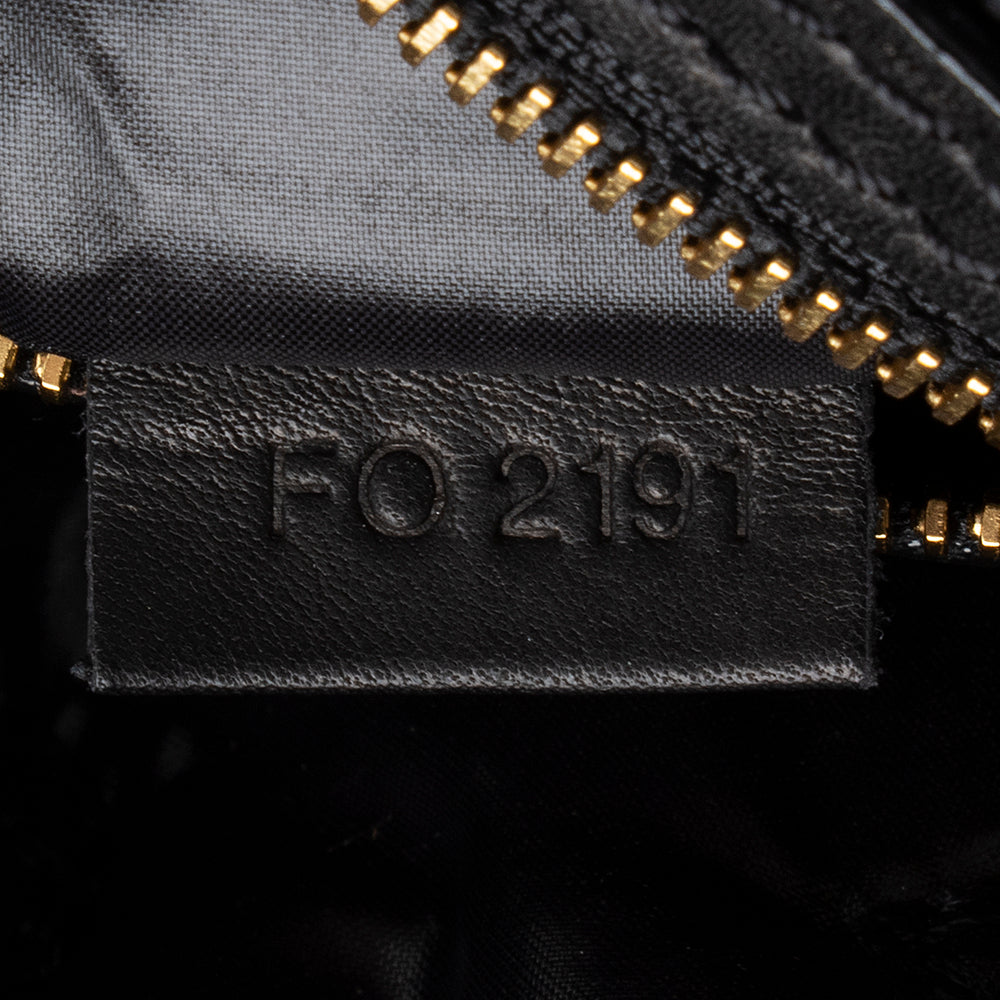 Louis Vuitton Nylon Desire Vertical Lockit MM Satchel (SHF-13751)