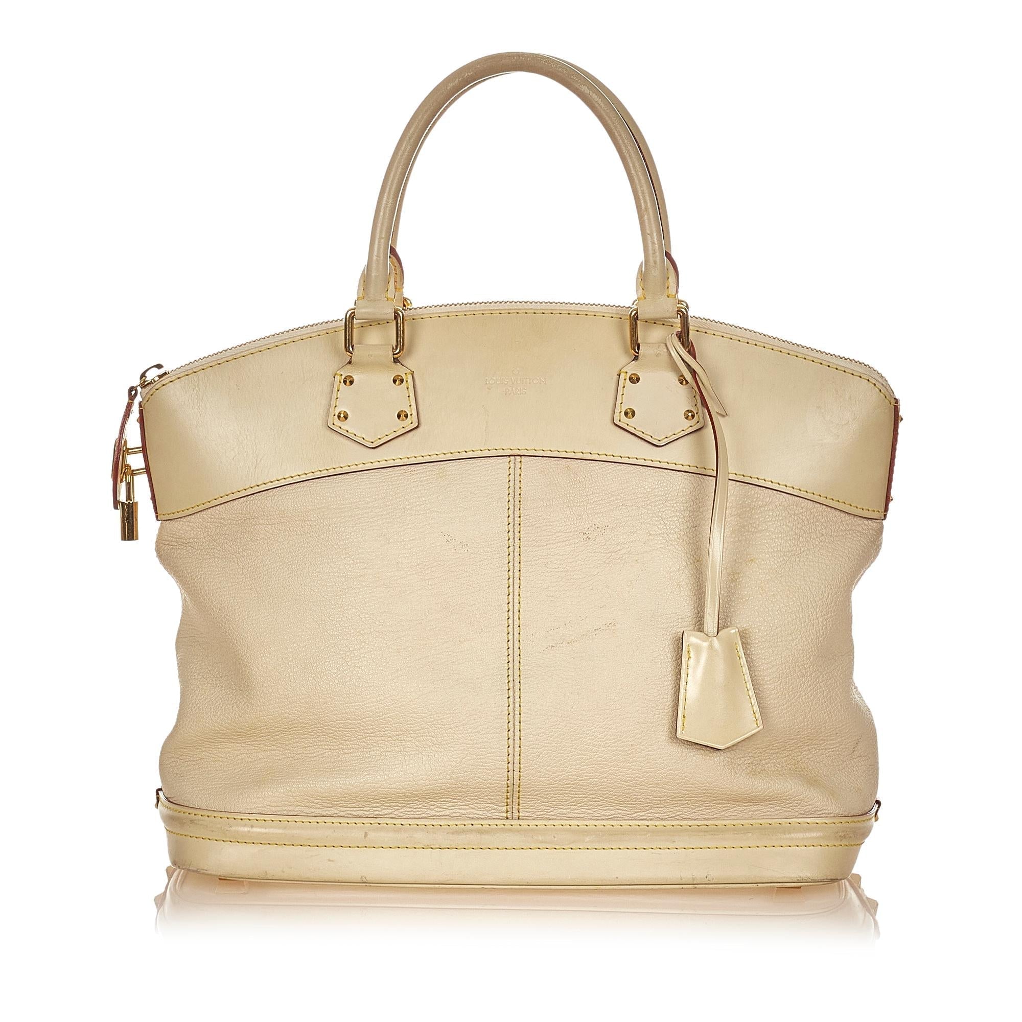 Louis Vuitton Suhali Lockit MM (SHG-25864)