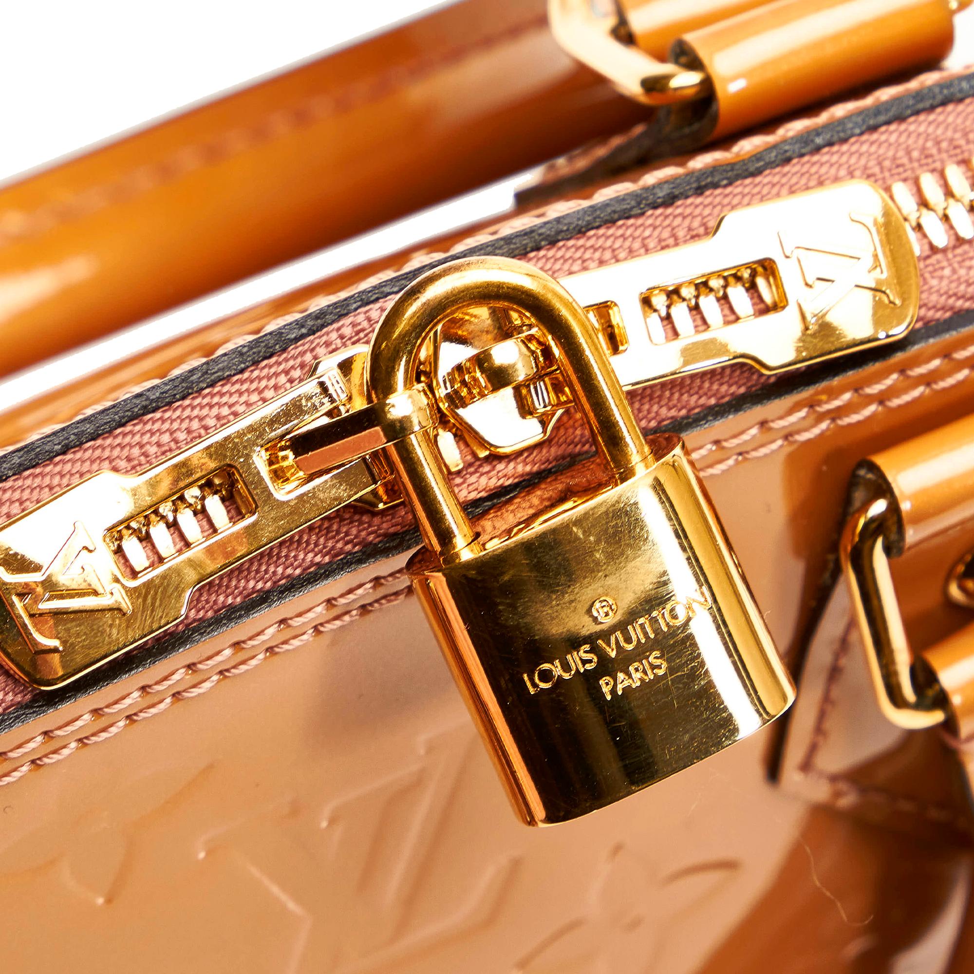 Louis Vuitton Vernis Alma BB (SHG-27982)