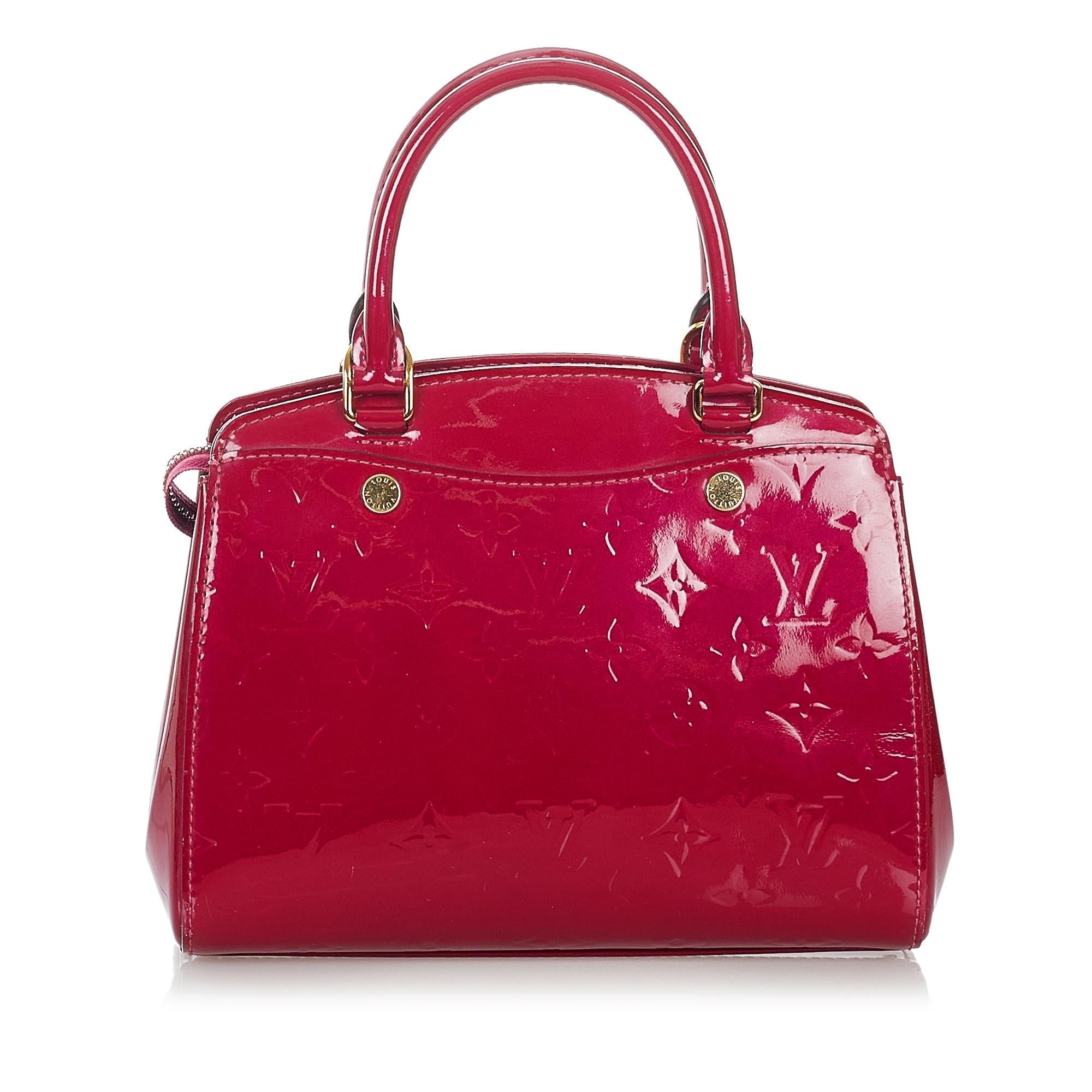 Louis Vuitton Vernis Brea PM (SHG-27169)