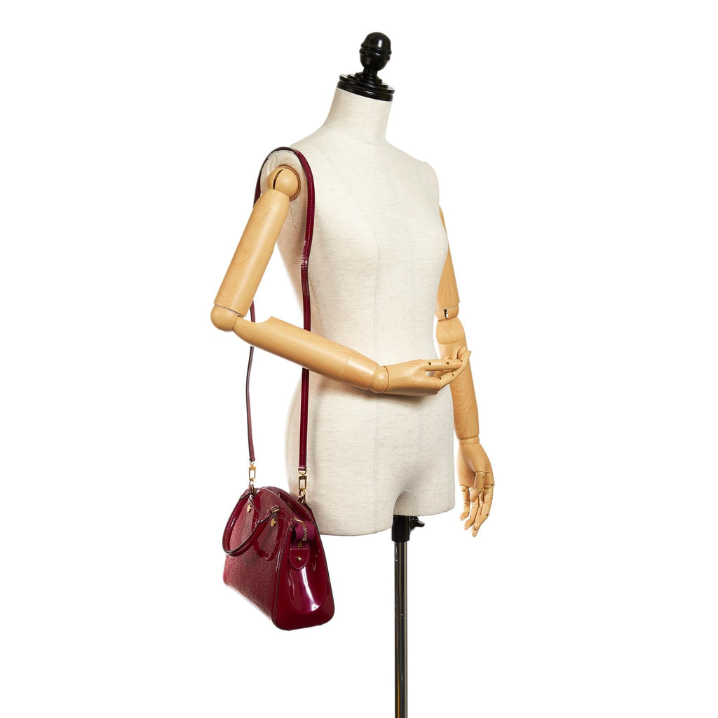 Louis Vuitton Vernis Brea PM (SHG-27169)