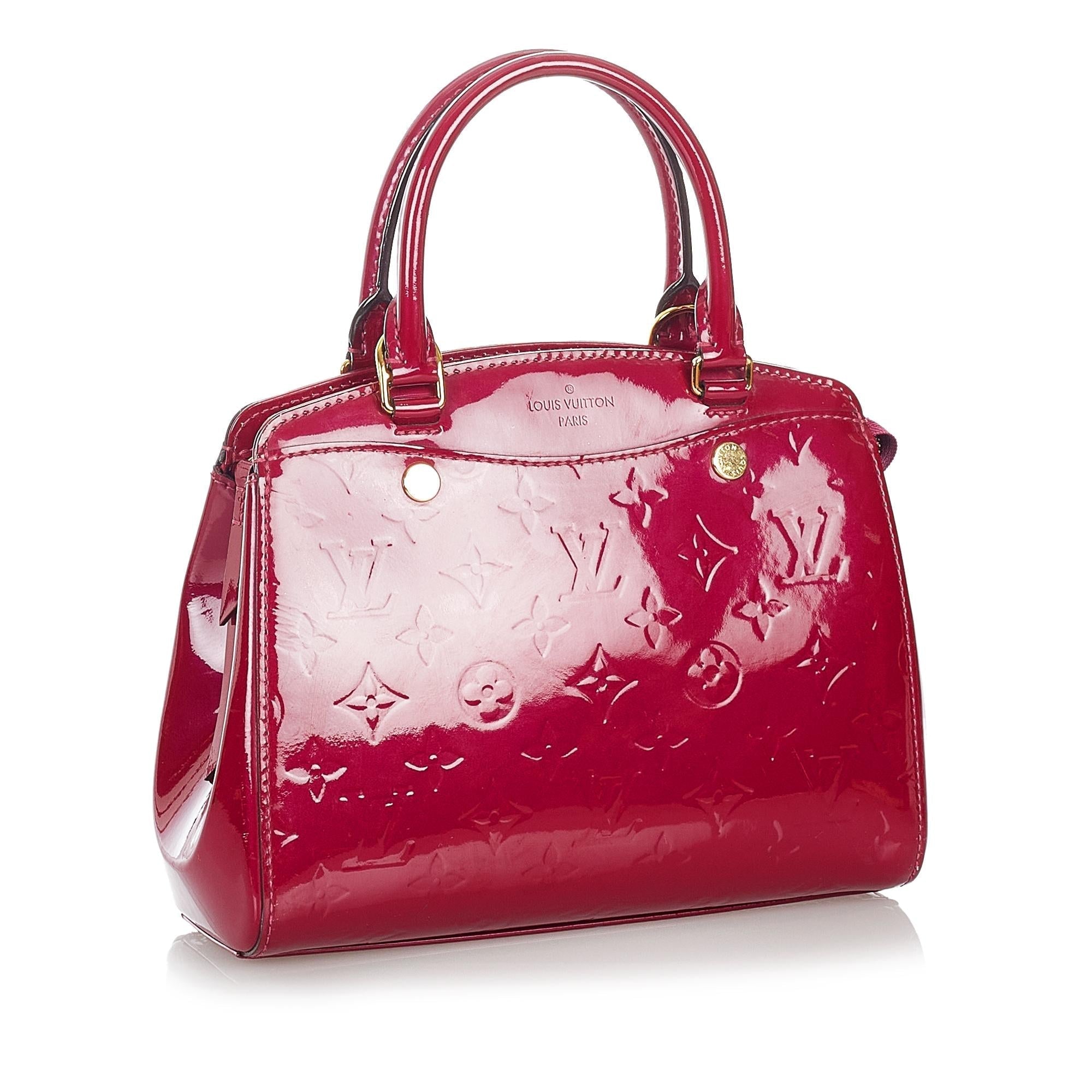 Louis Vuitton Vernis Brea PM (SHG-27169)