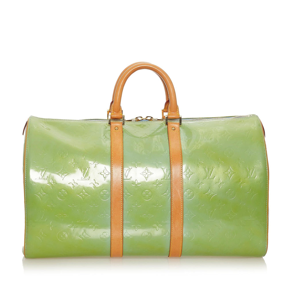 Louis Vuitton Vernis Keepall 45 (SHG-27985)