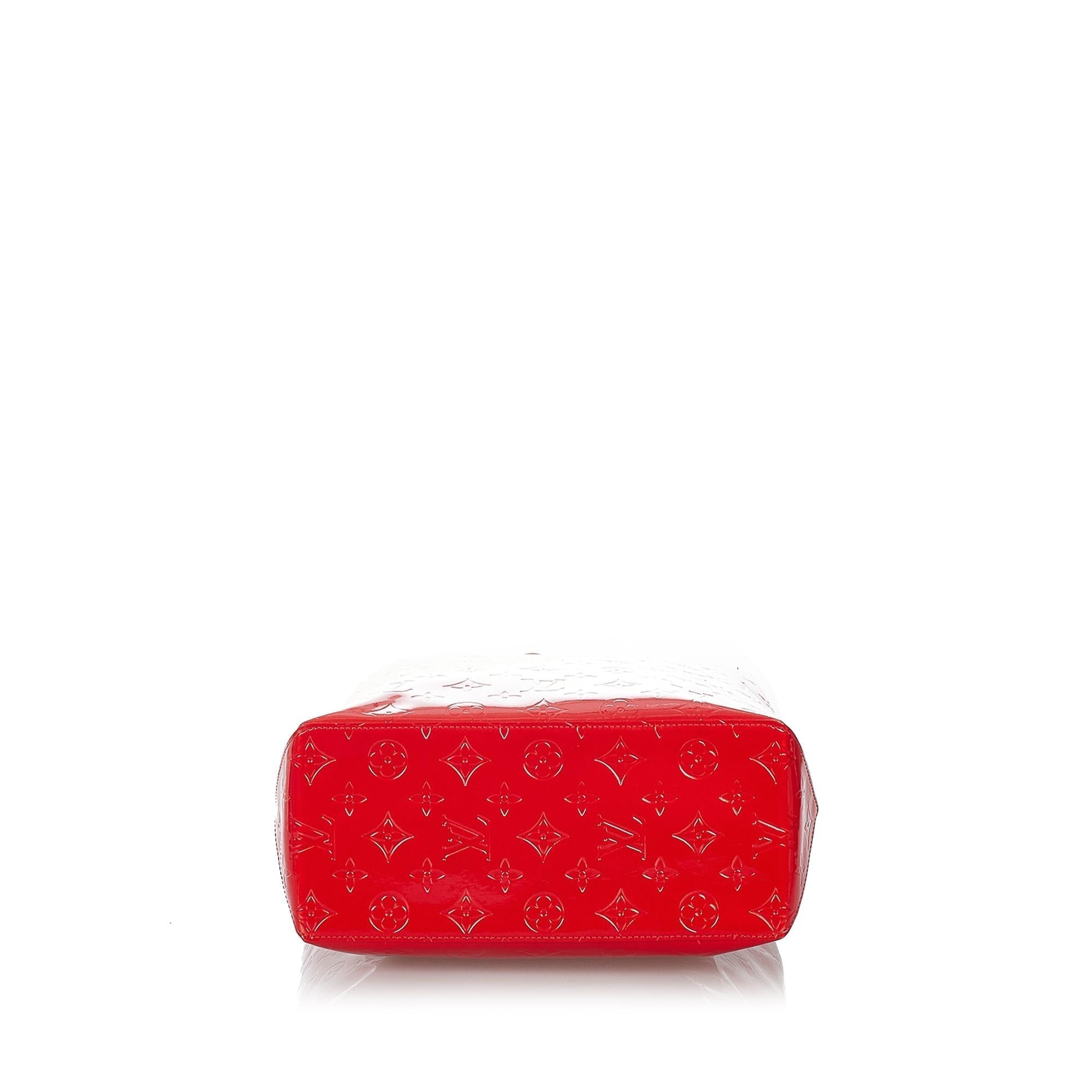 Louis Vuitton Vernis Reade MM (SHG-26902)