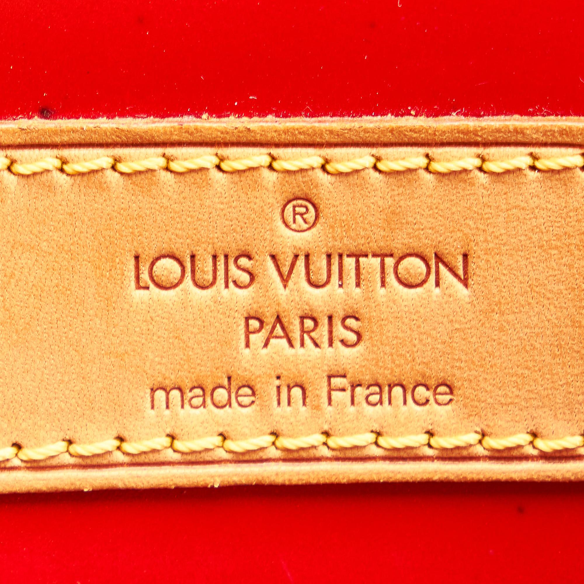 Louis Vuitton Vernis Reade MM (SHG-26902)