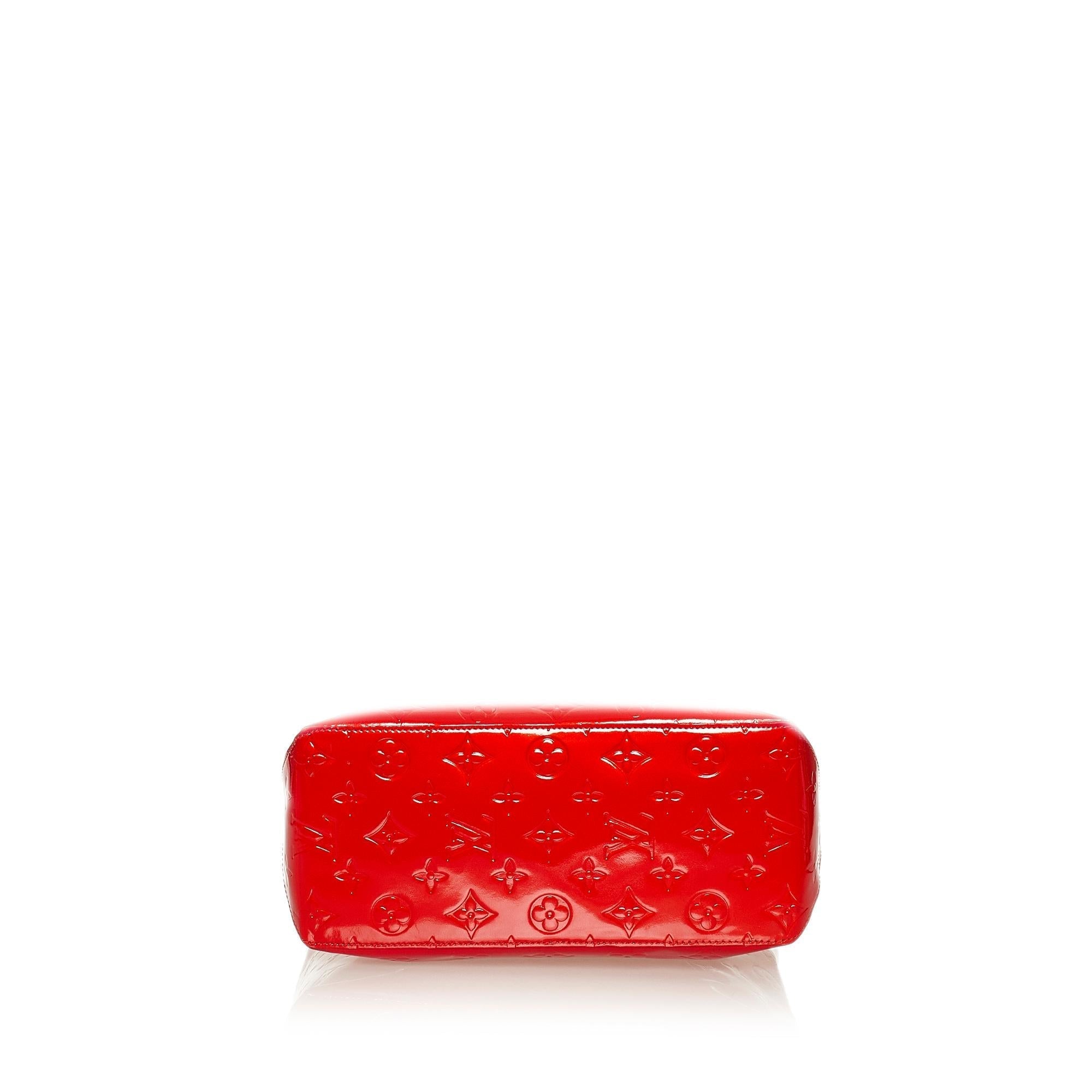 Louis Vuitton Vernis Reade MM (SHG-27583)