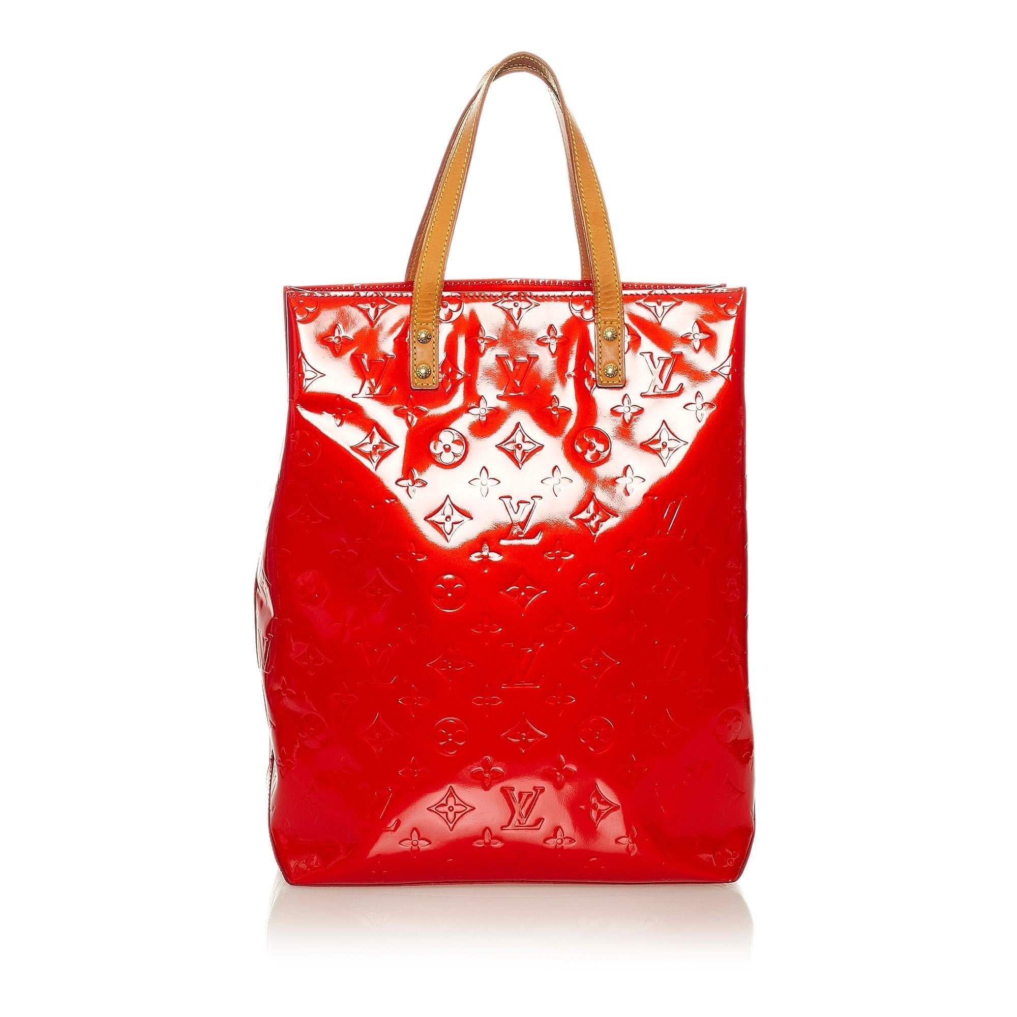Louis Vuitton Vernis Reade MM (SHG-27583)