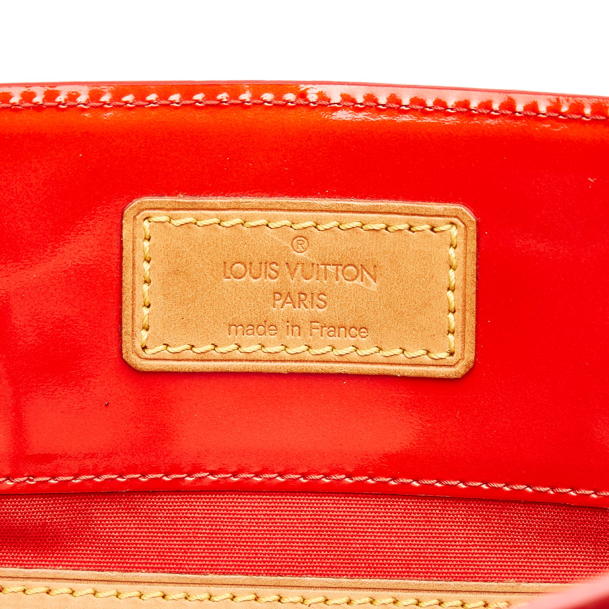 Louis Vuitton Vernis Reade MM (SHG-27583)