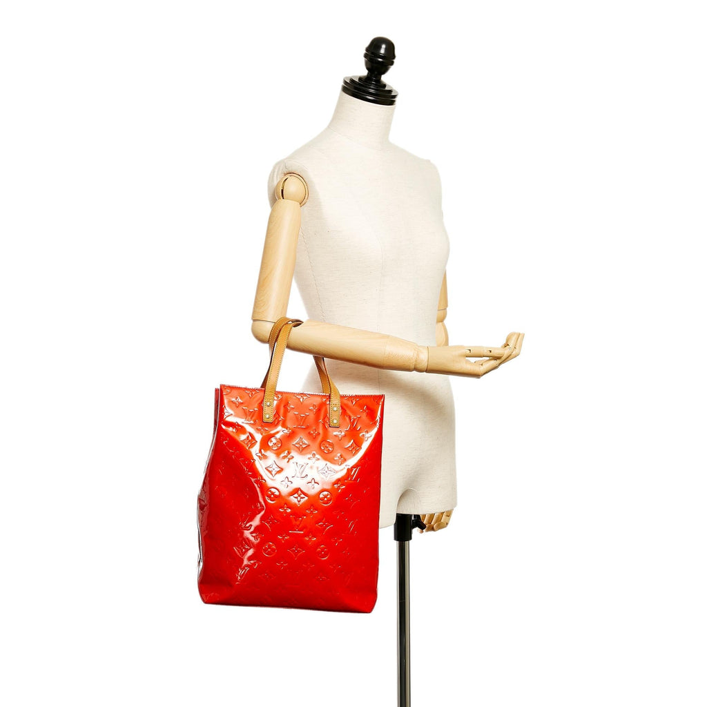 Louis Vuitton Vernis Reade MM (SHG-27583)