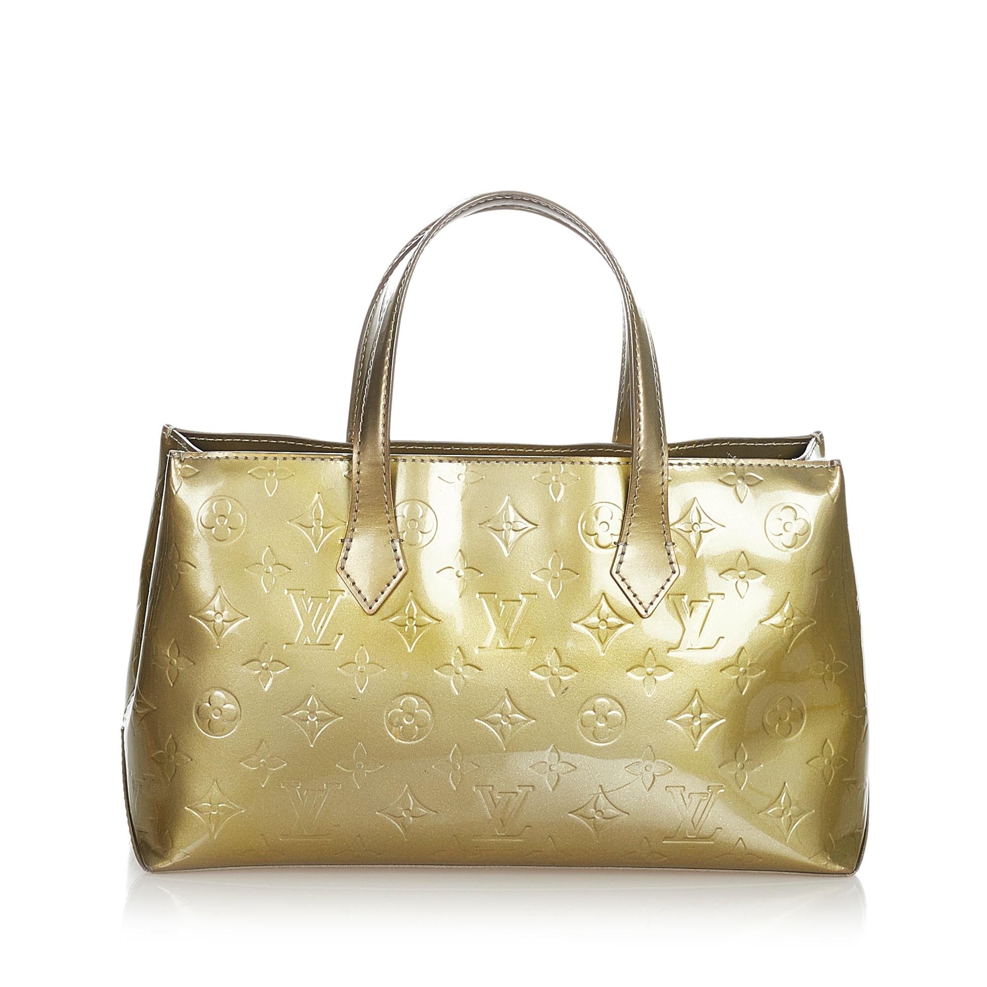 Louis Vuitton Vernis Wilshire PM (SHG-23177)
