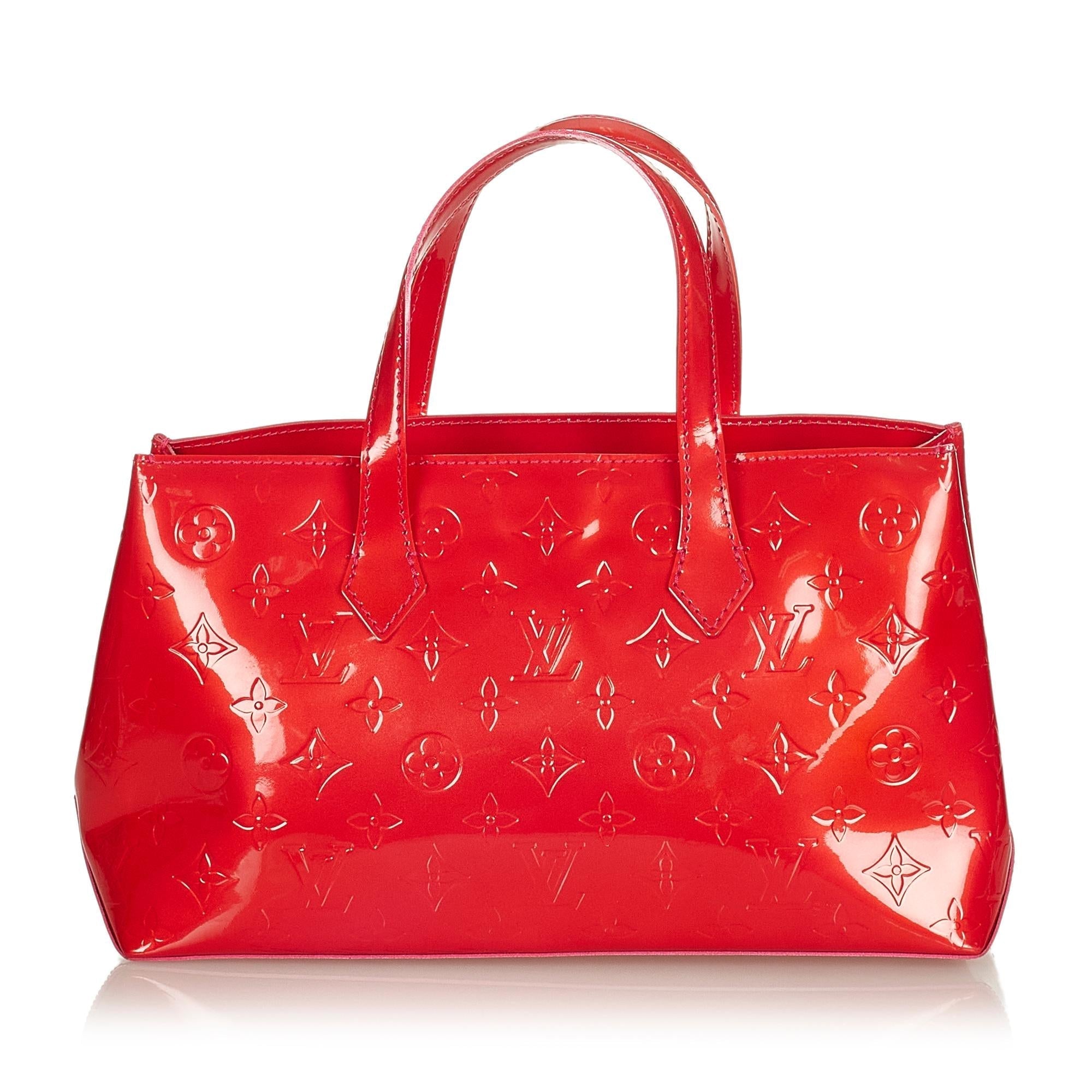 Louis Vuitton Vernis Wilshire PM (SHG-27114)