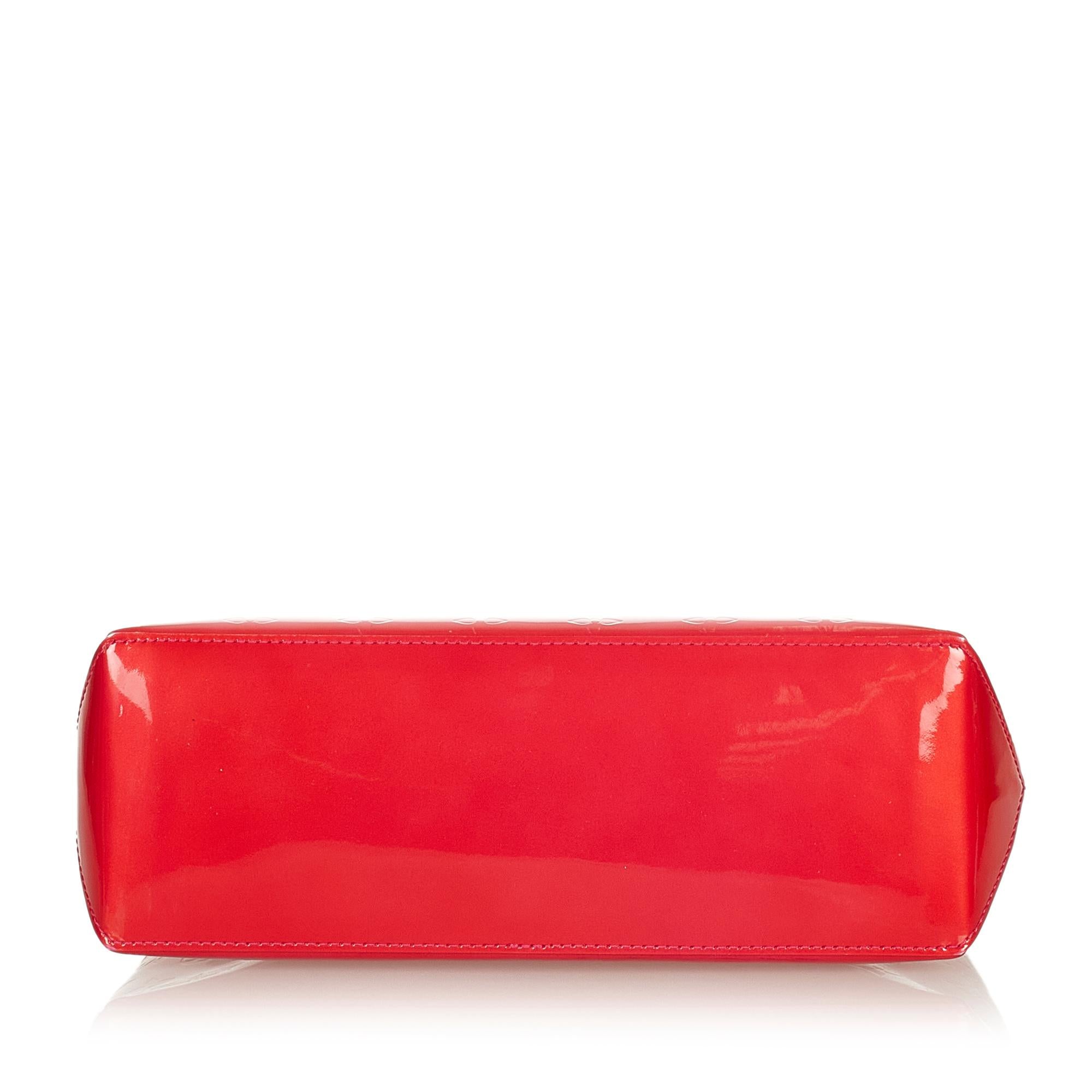 Louis Vuitton Vernis Wilshire PM (SHG-27114)