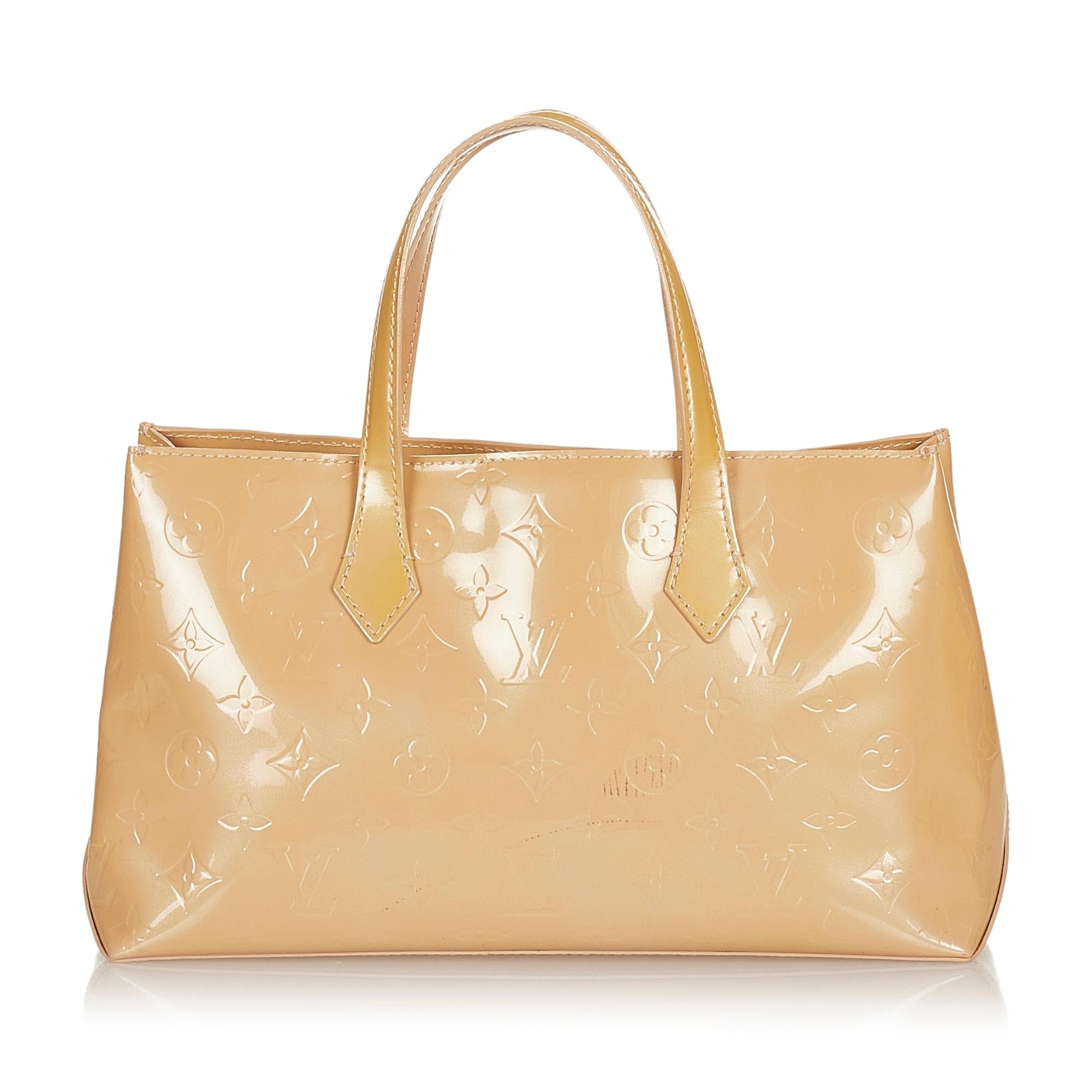 Louis Vuitton Vernis Wilshire PM (SHG-27115)