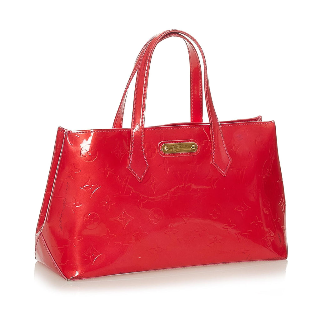 Louis Vuitton Vernis Wilshire PM (SHG-27951)