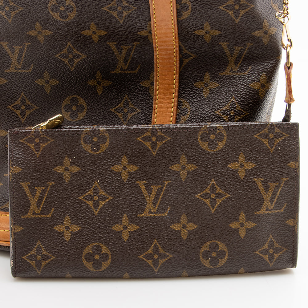 Louis Vuitton Vintage Monogram Canvas Bucket GM Shoulder Bag (SHF-17239)